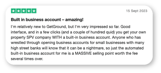 Business Account TP Review