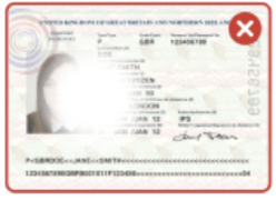 Passport Fail Example Three